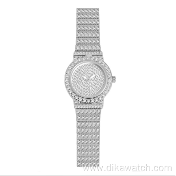 New hot selling BS FA1101 factory direct luxury full diamond ladies watch fashion steel band wristwatches high quality